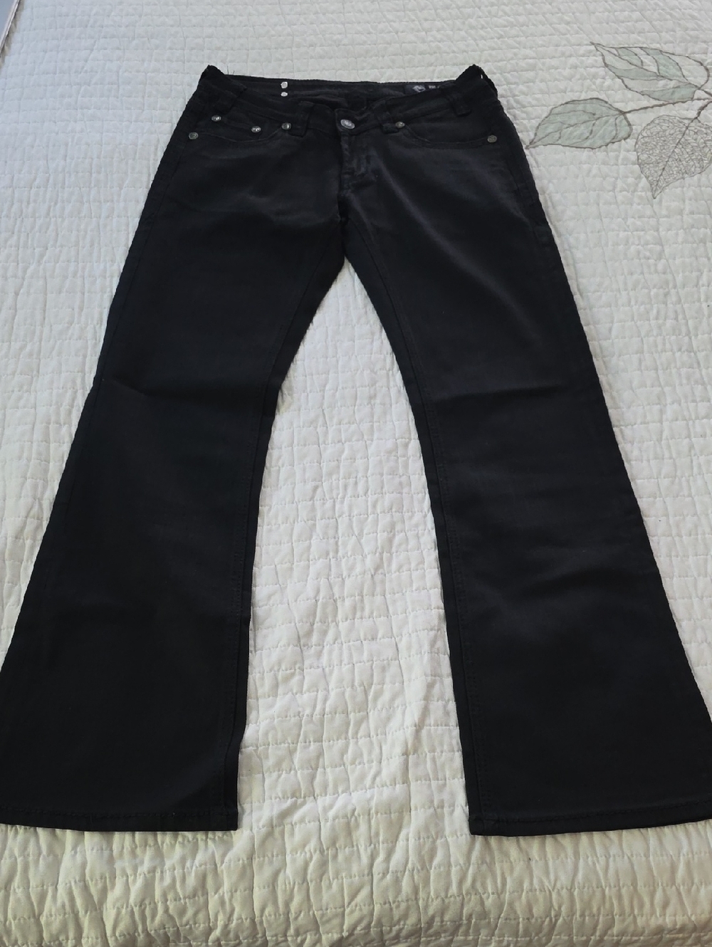 NWOT Rock & Roll Cowgirl Black Riding Jeans